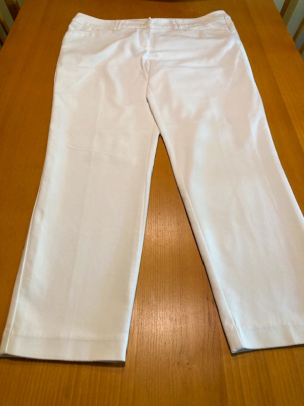Hilary Radley White Pants, size 12
